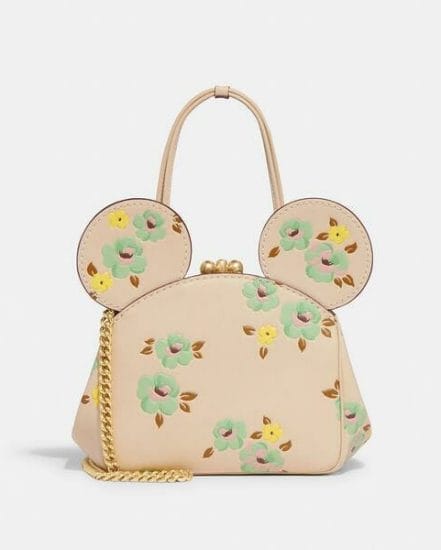 Fashion 4 Coach Disney X Coach Kisslock Bag With Floral Print