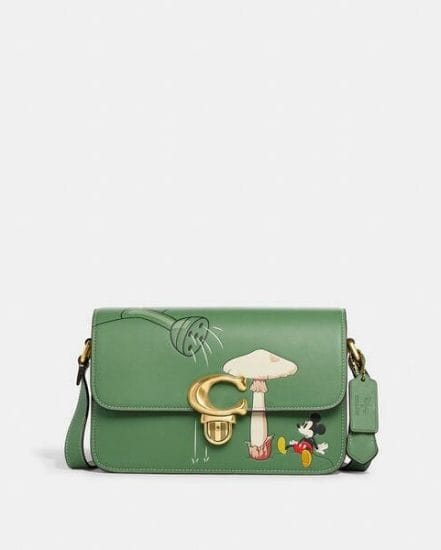 Fashion 4 Coach Disney X Coach Studio Shoulder Bag With Mickey Mouse And Watering Can