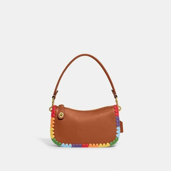 Fashion 4 Coach Swinger 20 With Rainbow Crochet