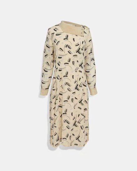 Fashion 4 Coach Brushstroke Dress