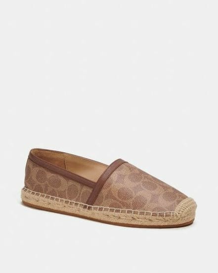 Fashion 4 Coach Collins Espadrille In Signature Canvas