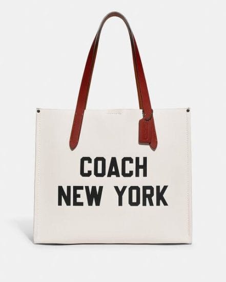 Fashion 4 Coach Relay Tote With Coach Graphic