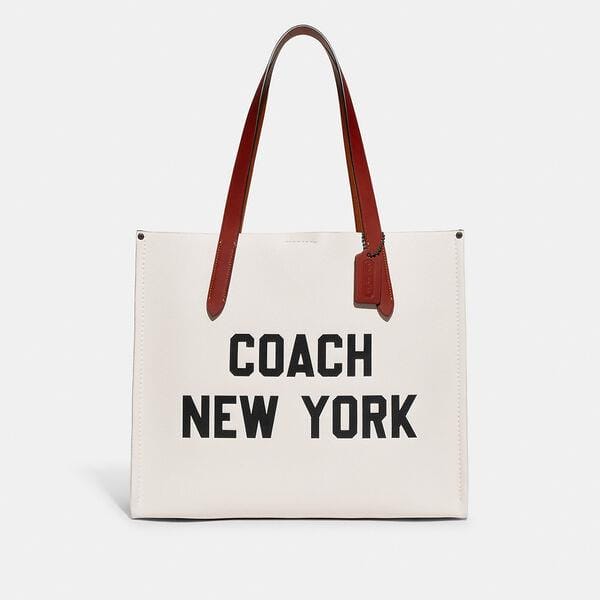 Fashion 4 Coach Relay Tote With Coach Graphic