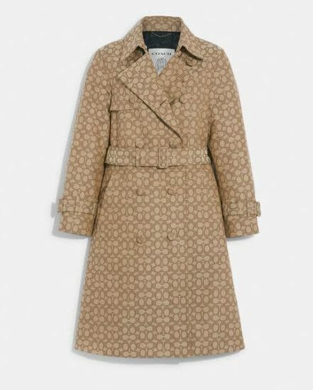Fashion 4 Coach Signature Trench