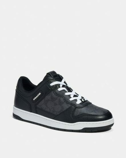 Fashion 4 Coach C201 Sneaker In Signature Canvas