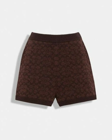 Fashion 4 Coach Signature Knit Set Shorts