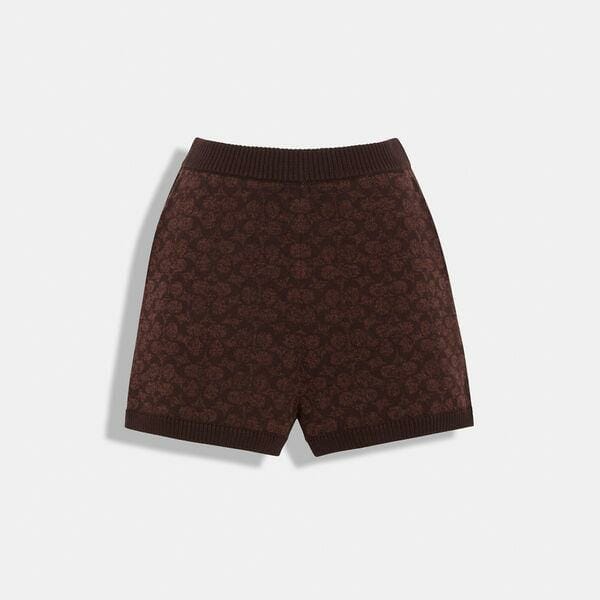 Fashion 4 Coach Signature Knit Set Shorts