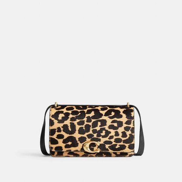 Fashion 4 Coach Bandit Shoulder Bag With Leopard Print