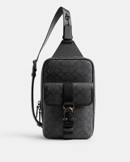Fashion 4 Coach Beck Pack In Signature Canvas