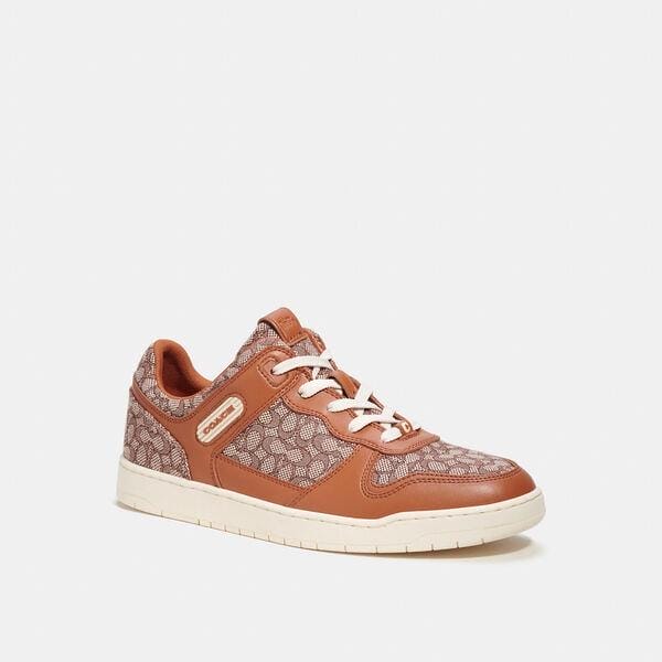 Fashion 4 Coach C201 Sneaker In Micro Signature Jacquard