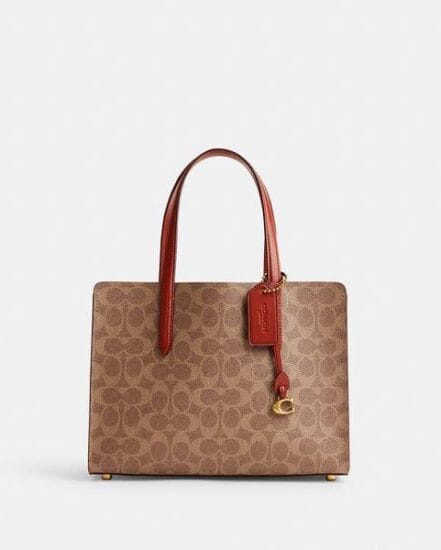 Fashion 4 Coach Carter Carryall 28 In Signature Canvas