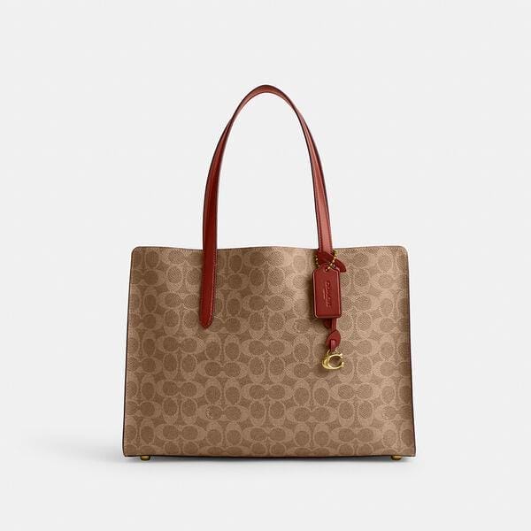 Fashion 4 Coach Carter Carryall In Signature Canvas