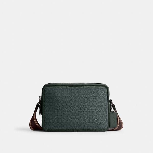 Fashion 4 Coach Charter Crossbody 24 In Micro Signature Jacquard