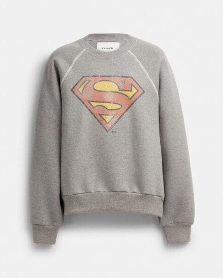 Fashion 4 Coach Coach | Dc Superman Crewneck