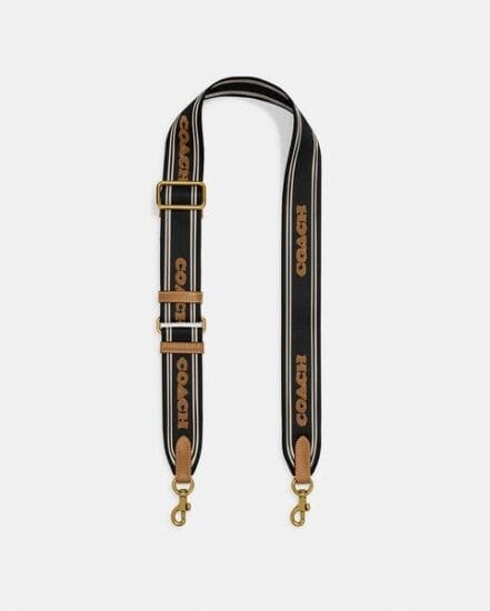 Fashion 4 Coach Colorblock Webbing Strap