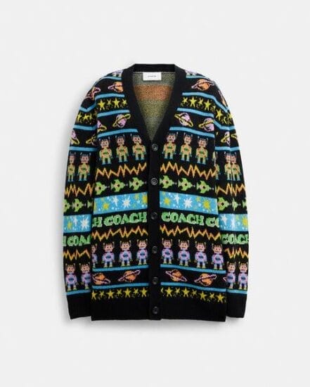 Fashion 4 Coach Cosmic Coach Cardigan