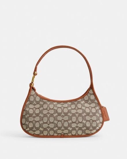 Fashion 4 Coach Eve Shoulder Bag In Signature Textile Jacquard