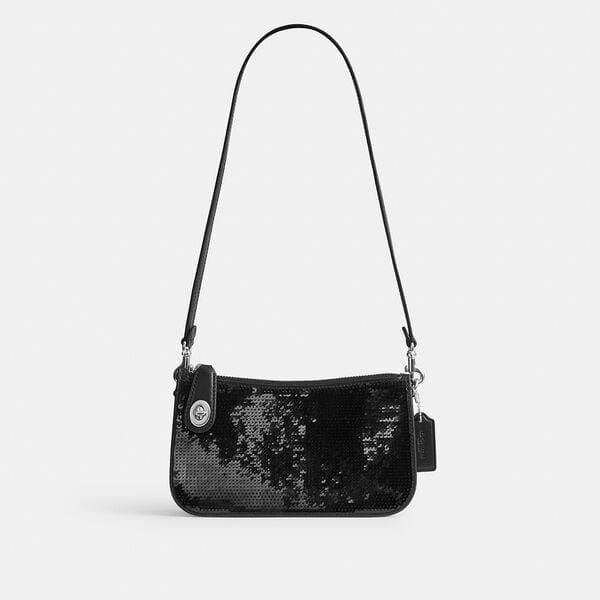 Fashion 4 Coach Penn Shoulder Bag With Sequins