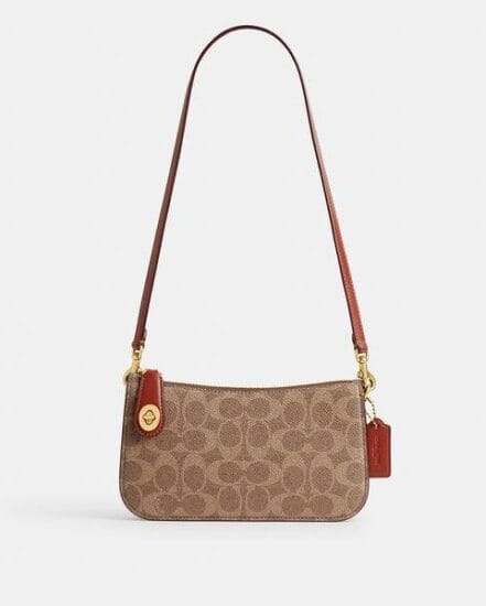 Fashion 4 Coach Penn Shoulder Bag In Signature Canvas