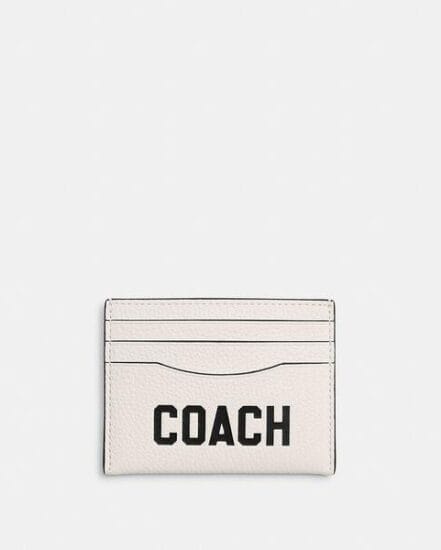 Fashion 4 Coach Card Case With Coach Graphic