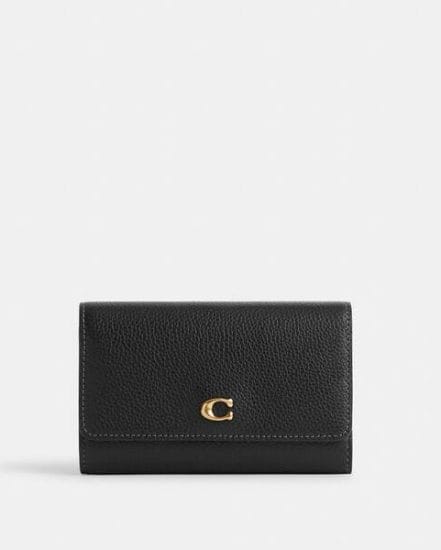 Fashion 4 Coach Essential Medium Flap Wallet