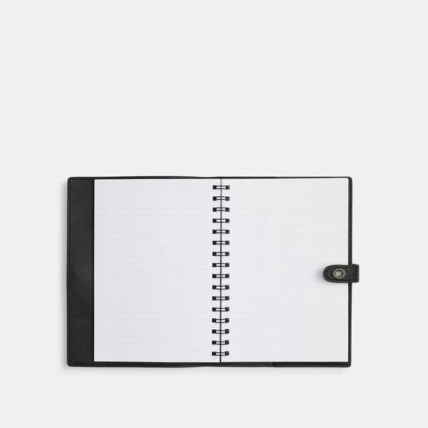 Fashion 4 Coach Notebook In Signature Leather