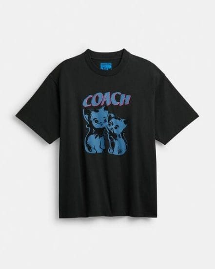 Fashion 4 Coach The Lil Nas X Drop Cats Relaxed T-Shirt