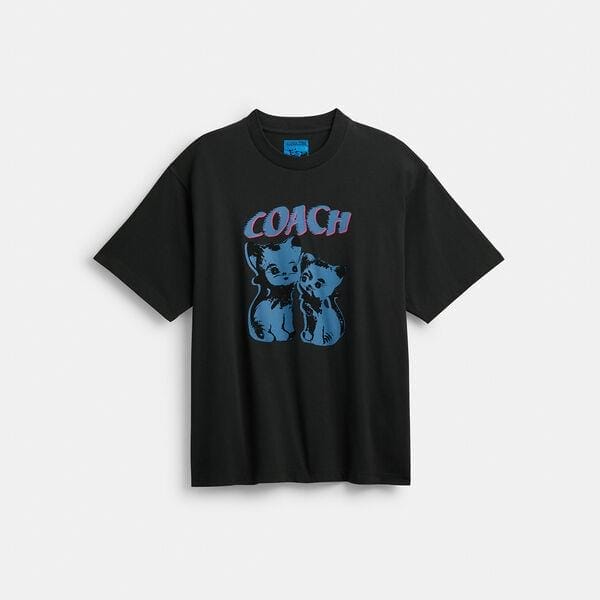 Fashion 4 Coach The Lil Nas X Drop Cats Relaxed T-Shirt