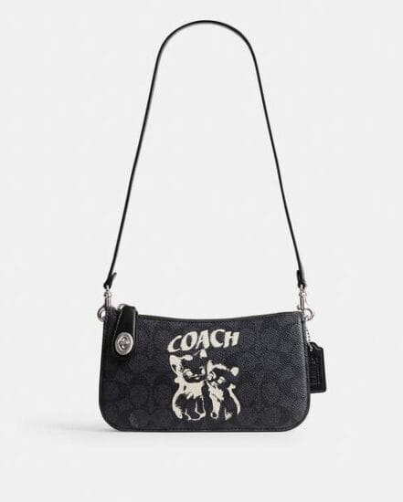 Fashion 4 Coach The Lil Nas X Drop Penn Shoulder Bag In Signature Canvas