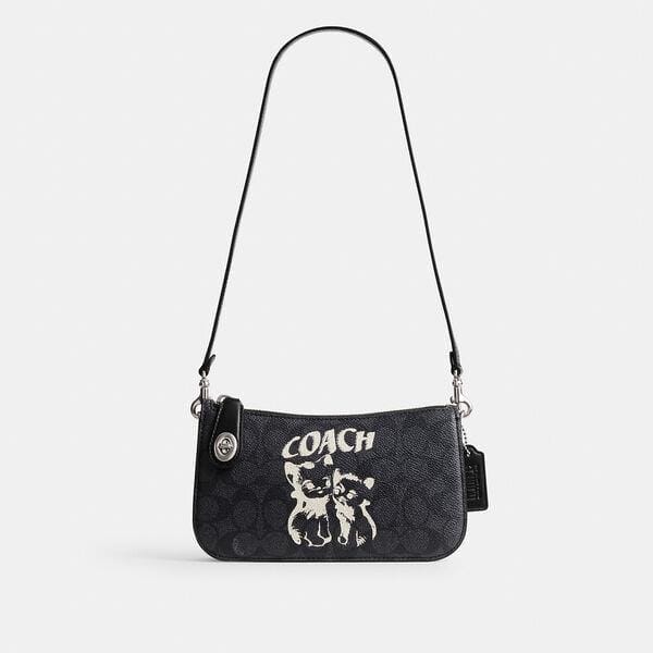 Fashion 4 Coach The Lil Nas X Drop Penn Shoulder Bag In Signature Canvas