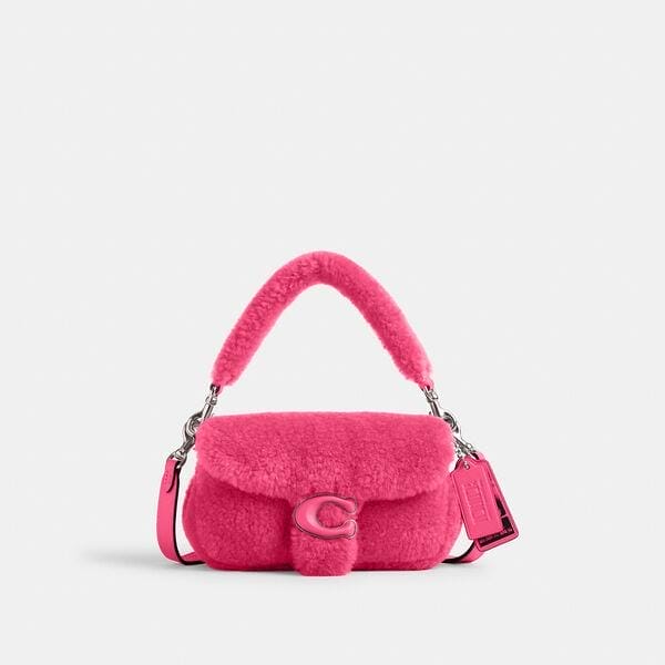 Fashion 4 Coach The Lil Nas X Drop Tabby Shoulder Bag 18 In Shearling