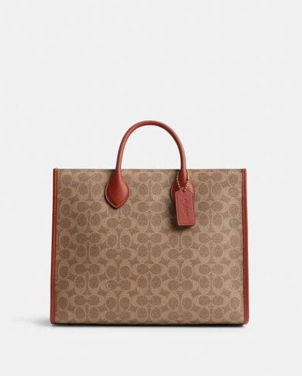 Fashion 4 Coach Ace Tote 35 In Signature Canvas