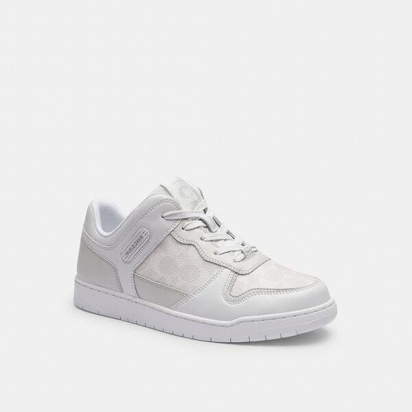 Fashion 4 Coach C201 Low Top Sneaker In Signature Canvas