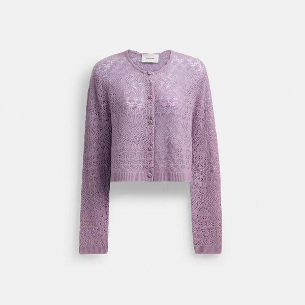 Fashion 4 Coach Lace Knit Cardigan