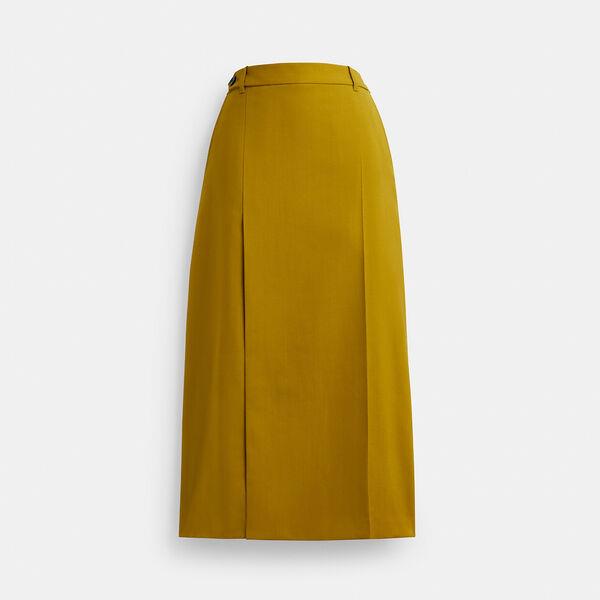 Fashion 4 Coach Long Tailored Skirt