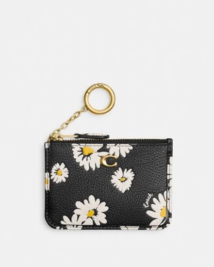 Fashion 4 Coach Mini Skinny Id Case With Floral Print