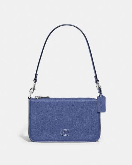 Fashion 4 Coach Pouch Bag With Signature Canvas