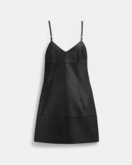 Fashion 4 Coach Short Leather Dress