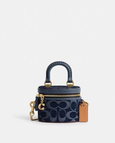 Fashion 4 Coach Trail Crossbody 12 In Signature Denim