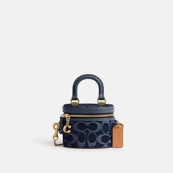 Fashion 4 Coach Trail Crossbody 12 In Signature Denim