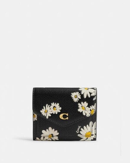 Fashion 4 Coach Wyn Small Wallet With Floral Print