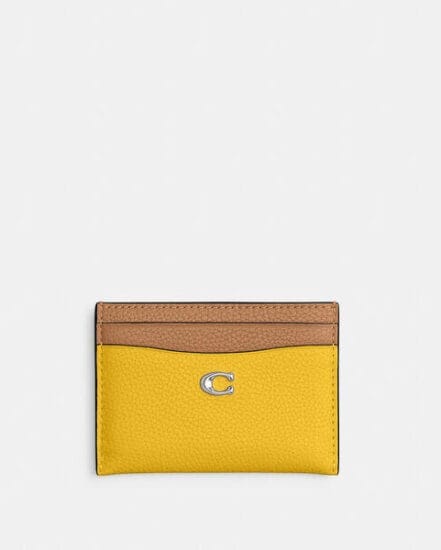Fashion 4 Coach Essential Card Case In Colorblock