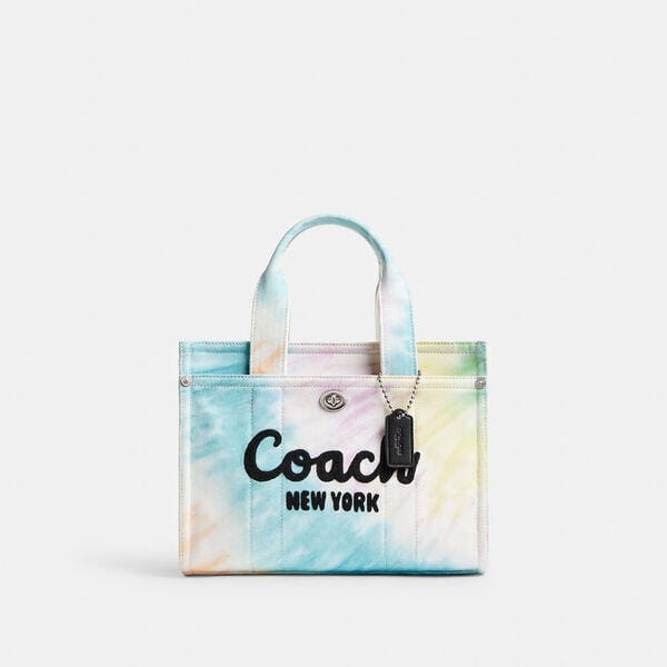 Fashion 4 Coach Cargo Tote Bag 26 With Rainbow Tie-Dye Print