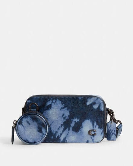 Fashion 4 Coach Charter Slim Crossbody With Tie-Dye Print