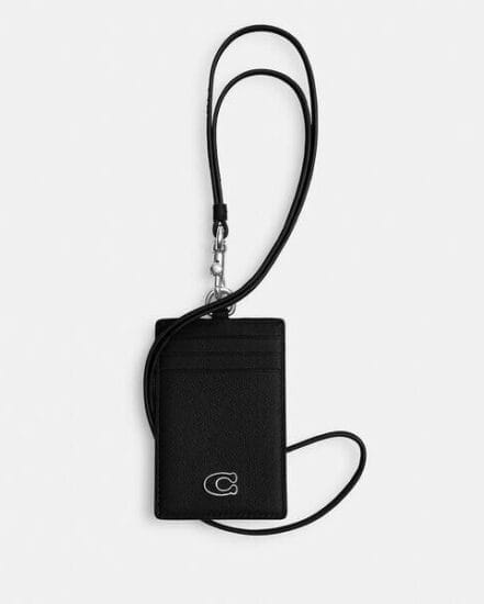Fashion 4 Coach Id Lanyard With Signature Canvas