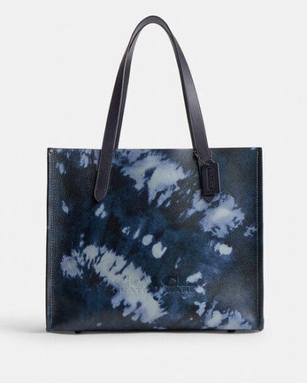 Fashion 4 Coach Relay Tote Bag With Tie-Dye Print