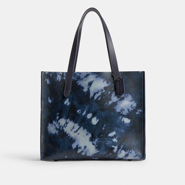 Fashion 4 Coach Relay Tote Bag With Tie-Dye Print