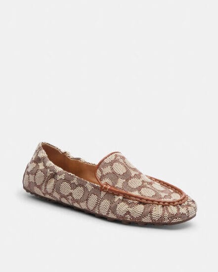 Fashion 4 Coach Ronnie Loafer In Signature Textile Jacquard