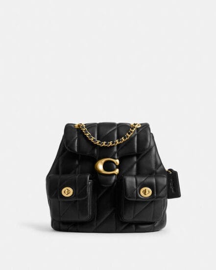 Fashion 4 Coach Tabby Backpack With Quilting