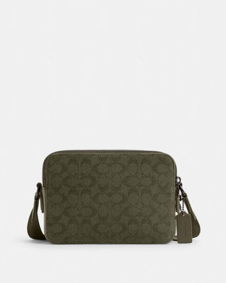 Fashion 4 Coach Charter Crossbody Bag 24 In Signature Canvas Jacquard